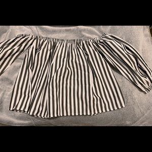 Off the shoulder blouse